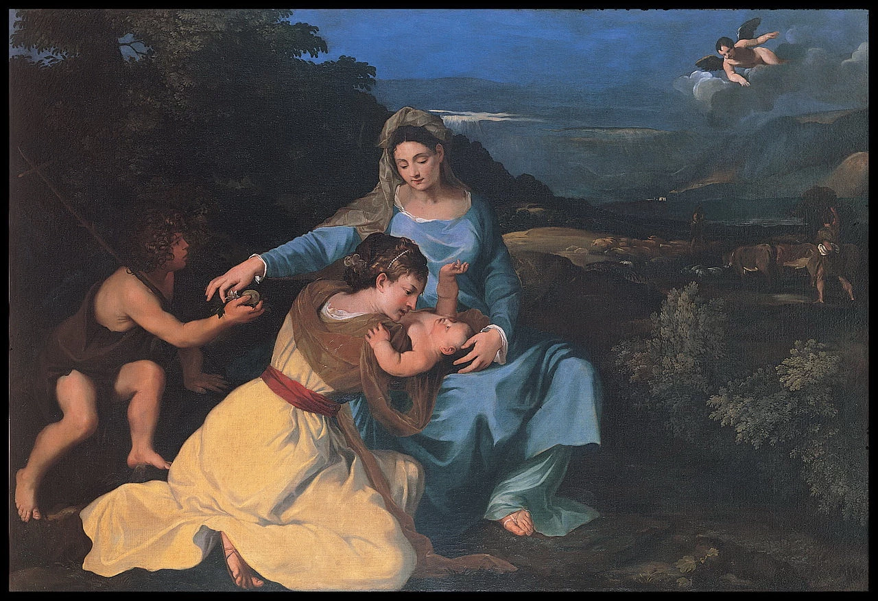 Madonna col Bambino, santa Caterina e Giovannino